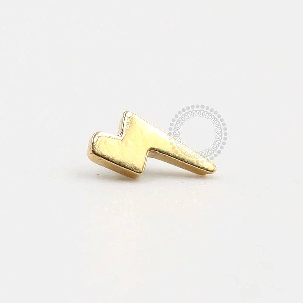 TN1335 Topo Mini Raio Titânio PVD Gold