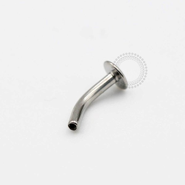 TN1463 Haste Curva 1.6mm Push Pin Titânio ASTM -136