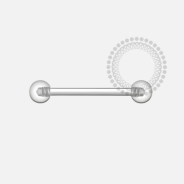 BF07 Piercing Barbell Silicone