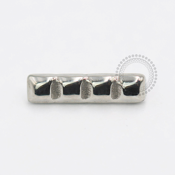 TN1834 Topo Tetris Barra Reta Titânio ASTM F-136