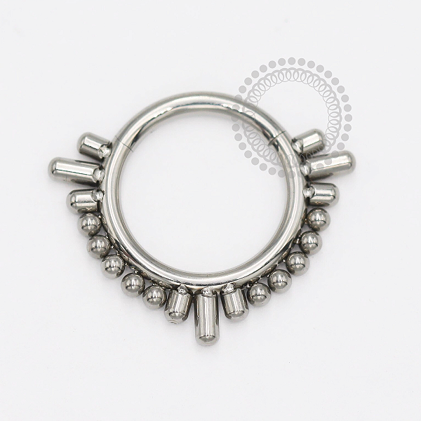 TN1876 Segmento 10 Mini Esferas Titânio ASTM F-136