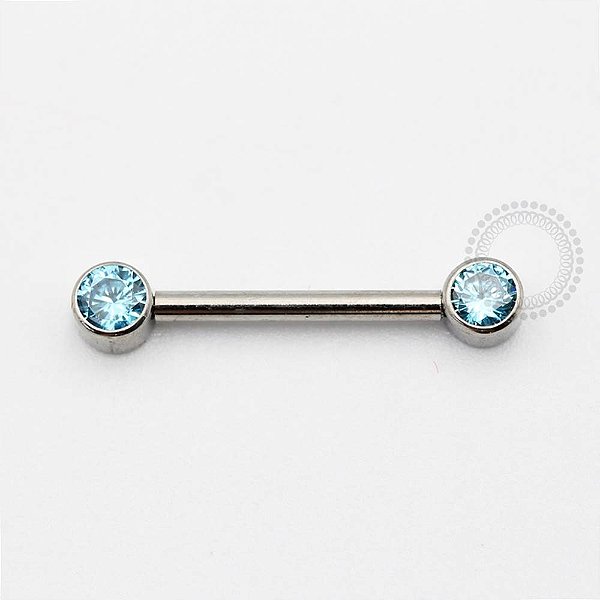 TN431 Nipple Zirconia Flat Rosca Interna Titânio ASTM F136 (14mm)