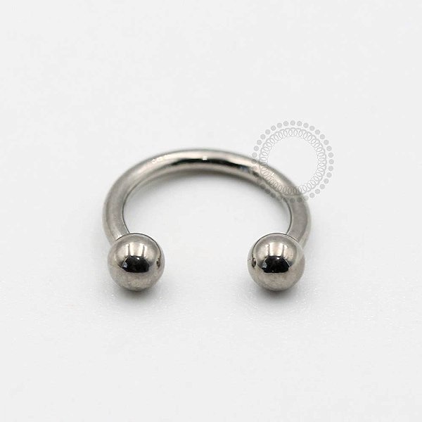 TN10 Ferradura Titânio ASTM F136