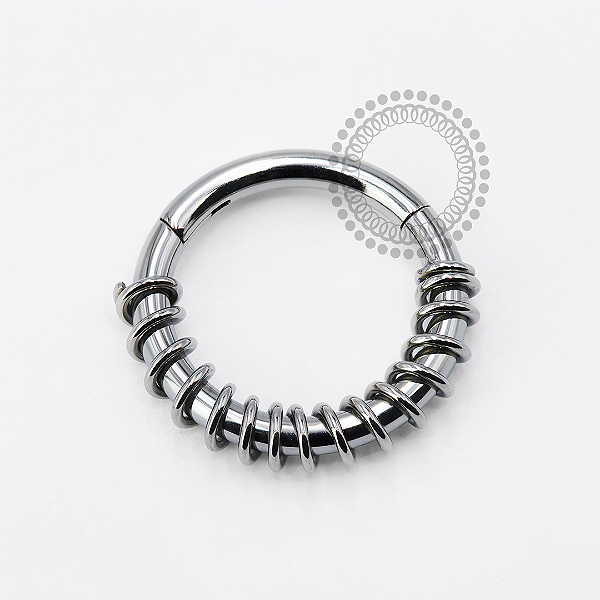 TN1929 Segmento Com Mola Titânio ASTM F-136