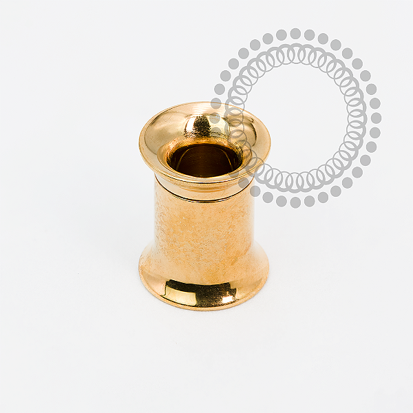 TN1995  Alargador 6mm Rosca Interna  Titânio PVD Gold