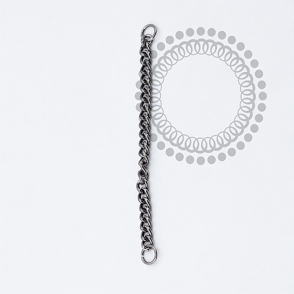 TN2110 Corrente  Groumet Elo 1.2mm Titânio ASTM F136