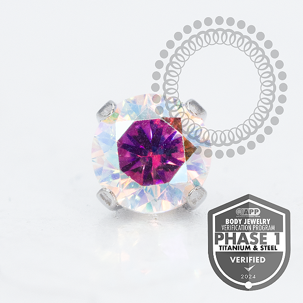 TT25 Topo Zirconia Boreal Rosca Titânio Mill®