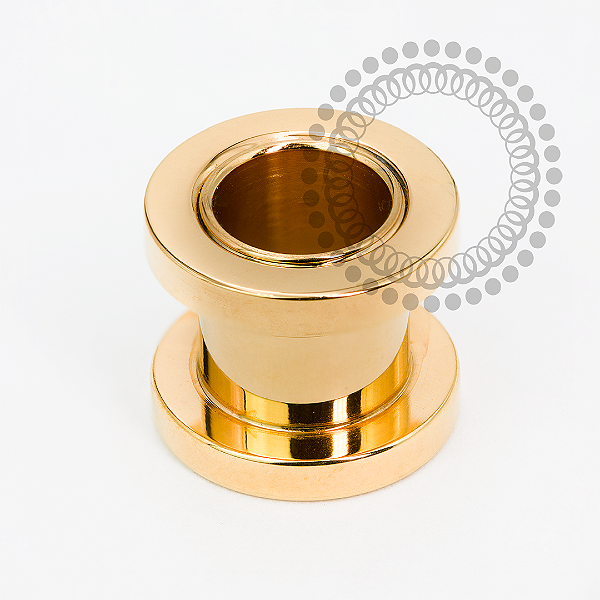 TN2162 Alargador 3mm Rosca Externa Titanio PVD Gold