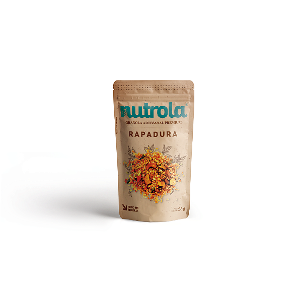 Granola Artesanal Nutrola Rapadura Vegana 25g