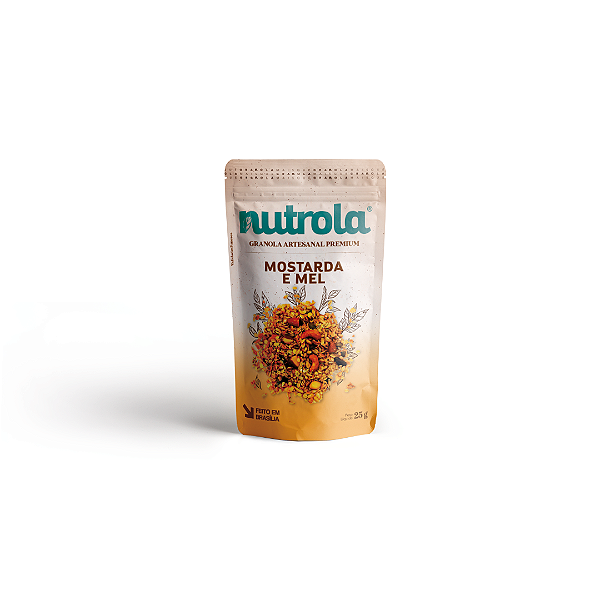 Granola Salgada Nutrola Mostarda e Mel 25g