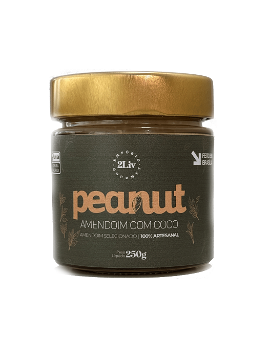 Pasta de Amendoim com Coco 250g