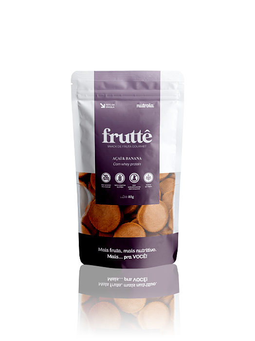 FRUTTÊ AÇAÍ & BANANA Com whey protein 40g