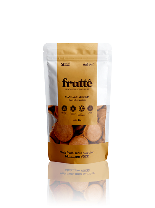 FRUTTÊ MANGA & MARACUJÁ Com whey protein 40g