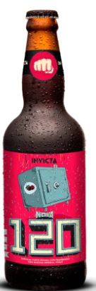 Cerveja  Invicta Nova 120 -  RIS FRAMBOESA - 500 ML