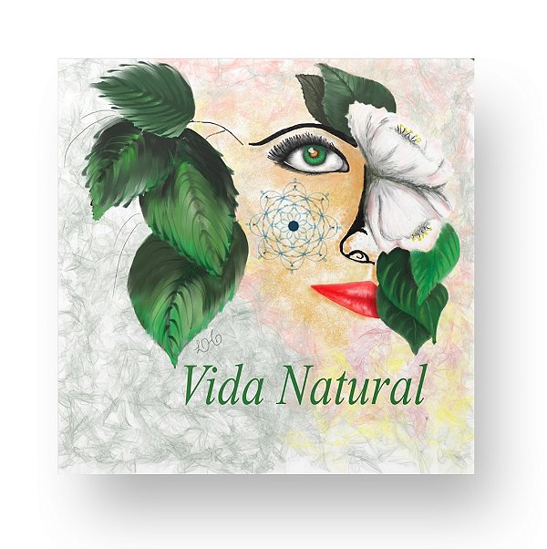 Placa Decorativa Personalizada Quadro Mulher Flor Natureza Conexão Espiritual Zen  Quarto Sala 20x20