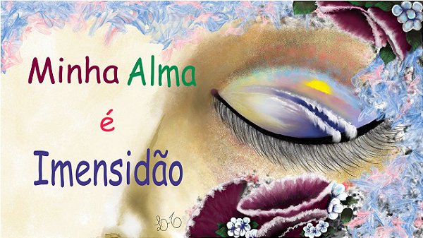 Placa Decorativa Personalizada Quadro Imensidão da Alma Espiritual Energias Zen Quarto Sala 30x40