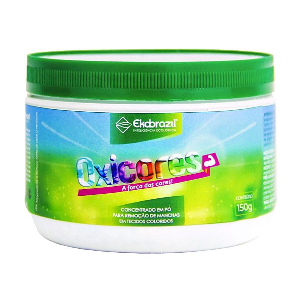 TIRA MANCHAS EM PÓ ECOLÓGICO OXICORES EKOBRAZIL 150G