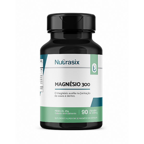 MAGNÉSIO 300 - 90 CÁPSULAS 500MG