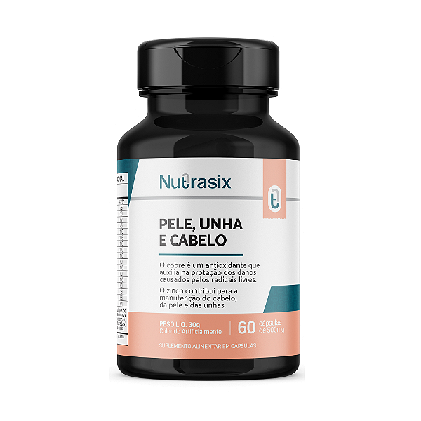 MULTIVITAMINICO PELE UNHA E CABELO 60 CÁPSULAS