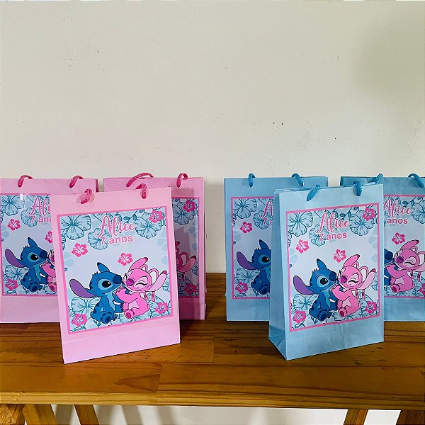 Sacola surpresa personalizada stitch