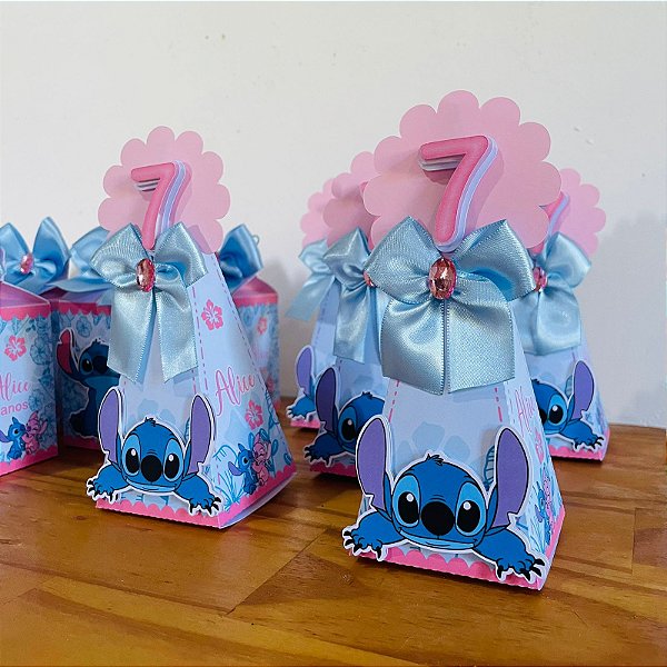 Caixa piramide stitch