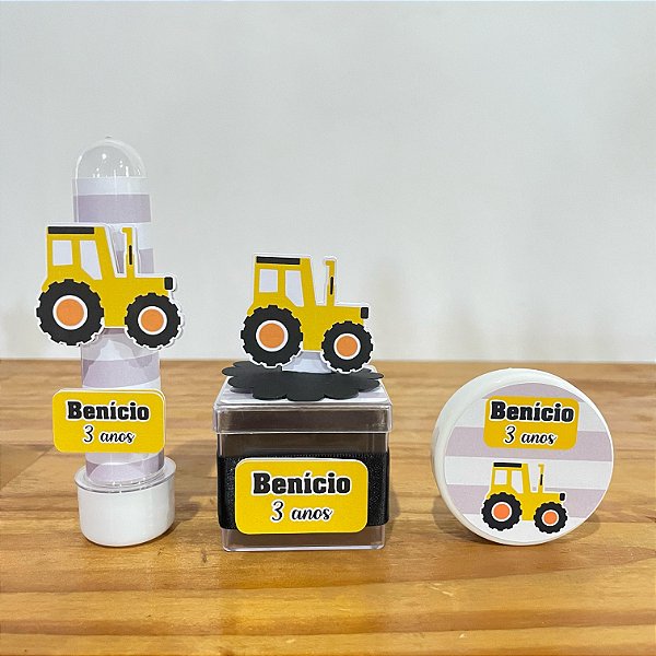 Kit de acrílicos personalizados trator
