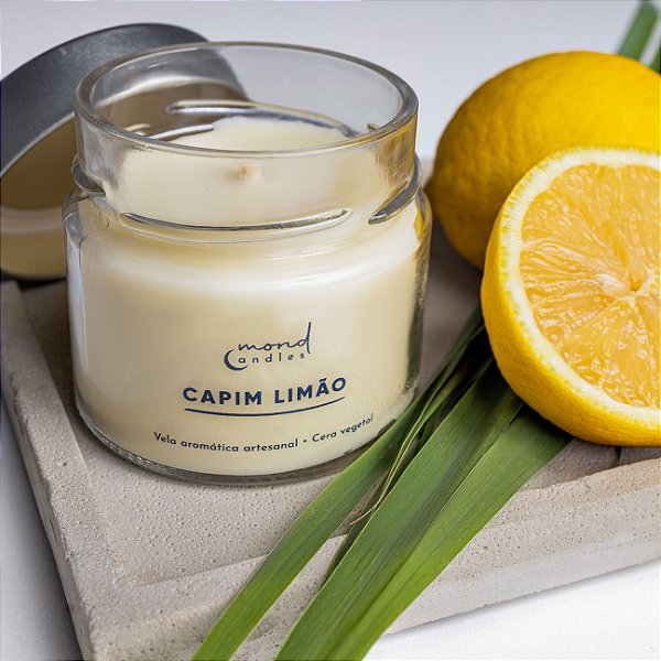 Vela 150g - Capim Limão