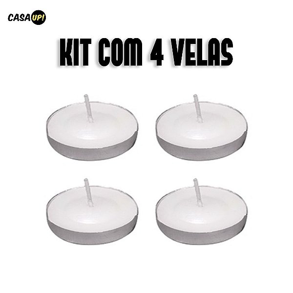 Kit Velas Rechaud Suporte Alumínio Decoração Casamento Festa