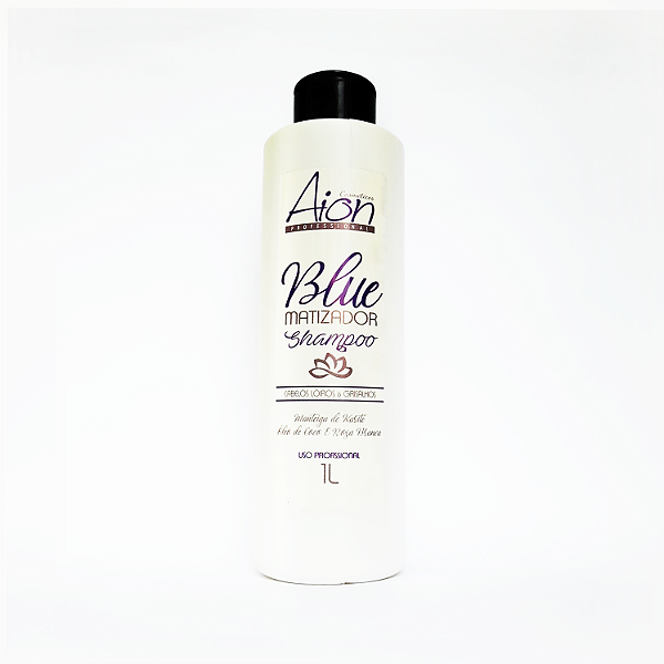 Aion Shampoo Matização Blue Matizador 1L
