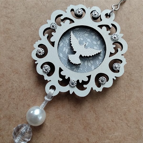 Chaveiro Lembrança para Casamento - Modelo2 - Azul