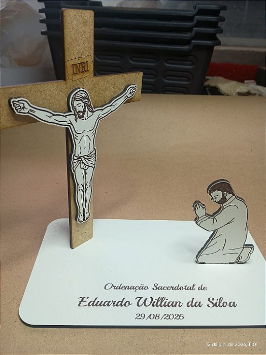 Enfeite de Mesa Ordenação Sacerdotal