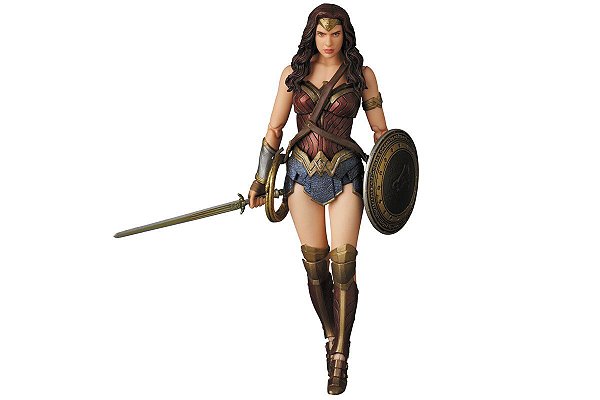 Mulher Maravilha Batman vs Superman A Origem da Justiça Mafex 24 Medicom Toy Original