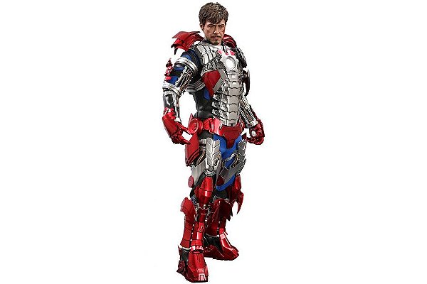 Tony Stark Mark V Suit Up Version Homem de Ferro 2 Movie Masterpiece Hot Toys original