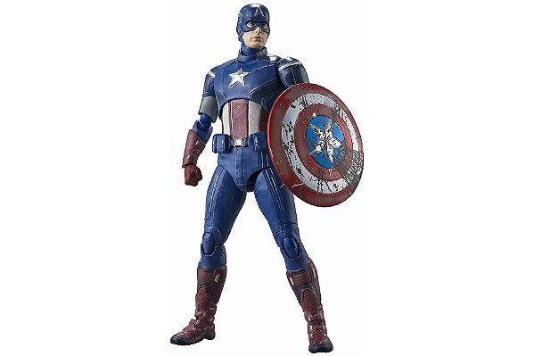 Capitão America Avengers Assemble edition Vingadores S.H. Figuarts Bandai Original