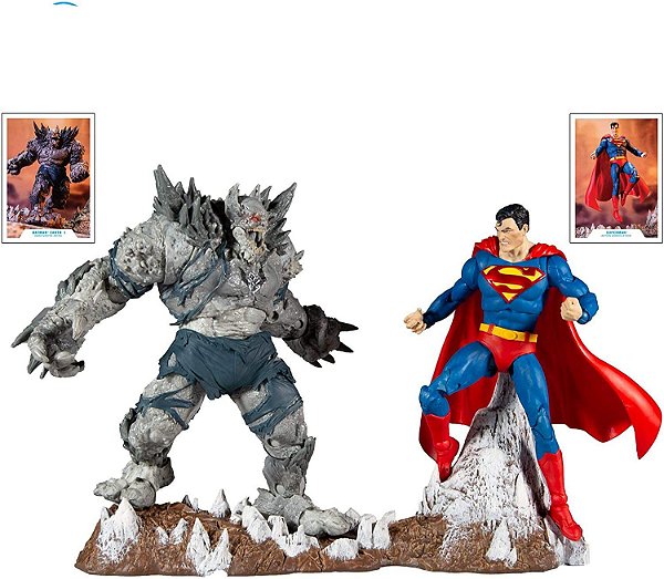 Superman & Devastador Batman: Terra um DC Multiverse McFarlane Toys Original