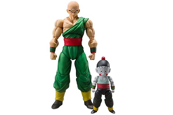 Tenshinhan e Chaoz Dragon Ball Z S.H. Figuarts Bandai Original