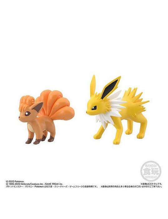 Vulpix & Jolteon Pokemon Scale World Bandai Original