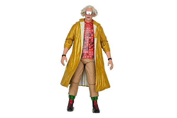 Dr. Emmet Brown 2015 De volta para o futuro II Ultimate Neca Original