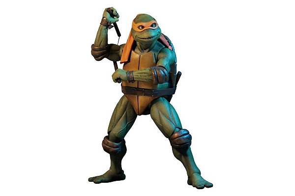 Michelangelo Tartarugas Ninja o filme 1990 Neca Original