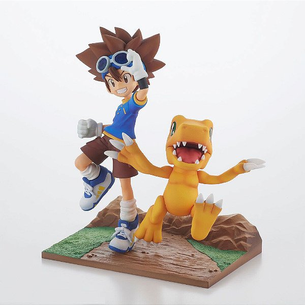 Tai & Agumon Digimon Adventure  DXF Archives Banpresto Original