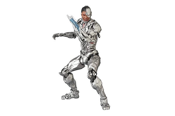 Ciborgue Liga da Justiça de Zack Snyder Mafex 180 Medicom Toy Original