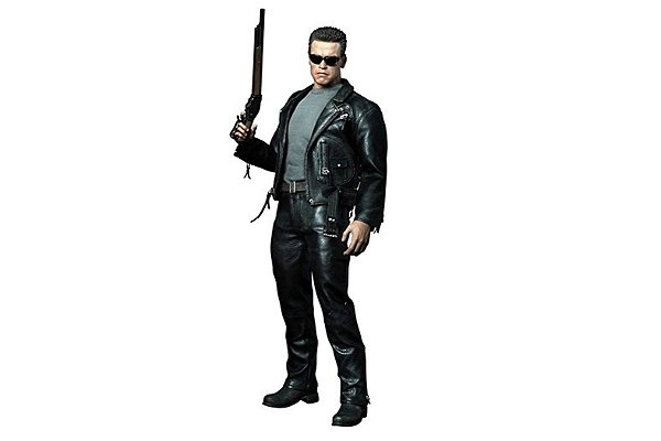 T-800 Exterminador do Futuro 2 Movie Masterpiece Series Hot Toys Original