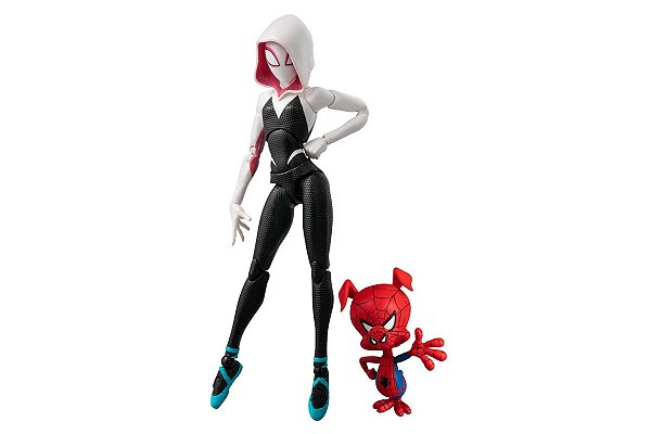 Gwen & Spider-Ham Homem-Aranha no Aranhaverso SV Action Sentinel Original