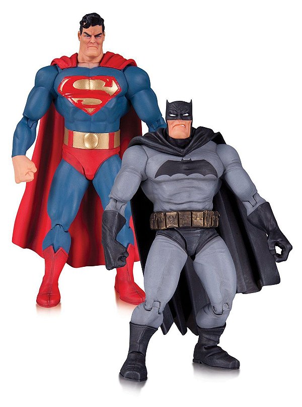 Superman & Batman DC Comics Batman: The Dark knight Returns 30th Anniversary Version Box set DC Collectibles Original