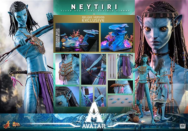 Neytiri Avatar O Caminho das Aguas Movie Masterpiece Series Hot Toys Original