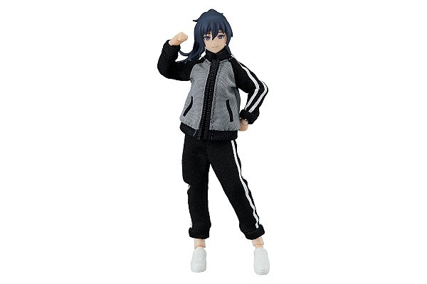Makoto Female Body Tracksuit Skirt Outfit Figma 601 Max Factory Original