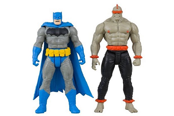 Batman & Mutant Leader 2-Pack & Comic Book Dark Knight Returns #1 McFarlane Toys Original