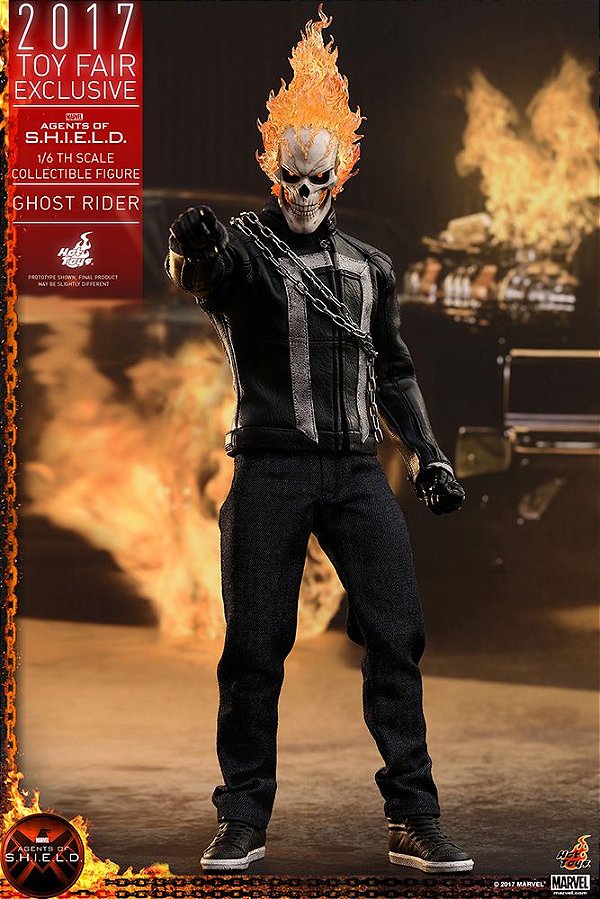 Ghost Rider Agents of  SHIELD Television Masterpiece Hot Toys Toy Fair Exclusive Original