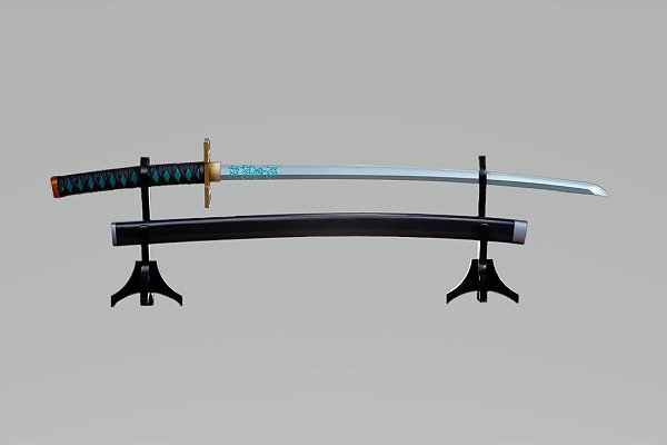 Nichirin Sword Muichiro Tokito Demon Slayer Prop Replica Bandai Original
