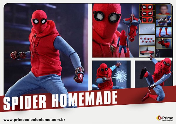 Spiderman Homecoming Hot Toys 1/6 Original Homemade version